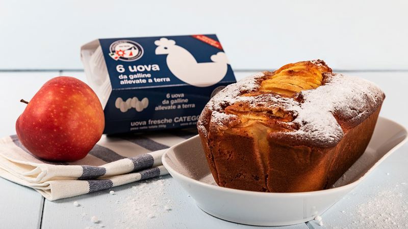 Plumcake Mele